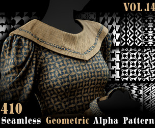 410 Seamless Geometric Pattern-Vol14