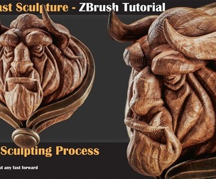 The Beast - ZBrush Sculpture Series Vol2