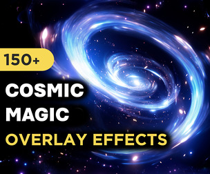 150+ Cosmic Magic Spells Overlay Effects
