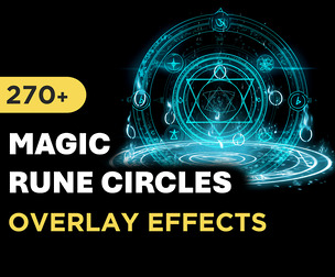 275+ Magic Rune Circles Overlay Effects