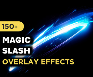 160+ Magic Slash Overlay Effects