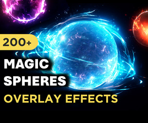 200+ Magic Spheres Overlay Effects
