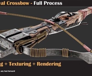 Mediaeval Crossbow - Full Tutorial