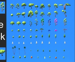 Tree Low Poly Pack