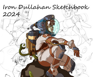 Iron Dullahan 2024 Sketchbook vol 1