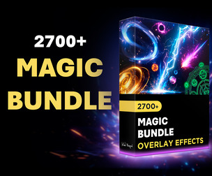 Magic Spells Bundle | 2000+ Overlay Effects (13 Packs) FX