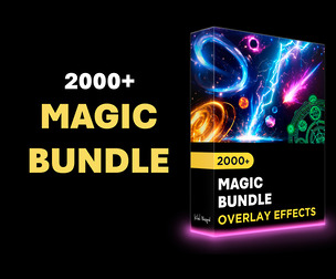 Magic Spells Bundle | 2000+ Overlay Effects (13 Packs) FX