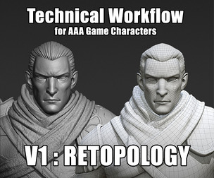 AAA Game Characters V1 : Retopology