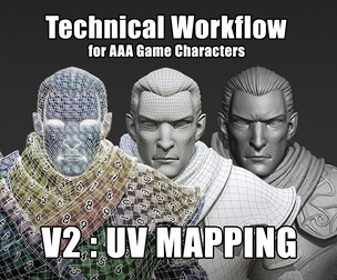 AAA Game Characters V2 : UV Mapping