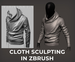Cloth Sculpting in ZBrush