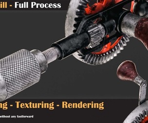 Hand Drill - Tutorial Full Process