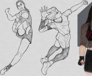 sketch session - sports