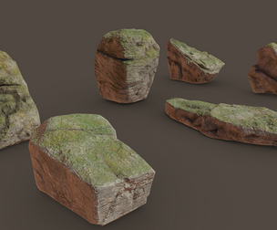Realistic Rocks - Free Asset LowPoly