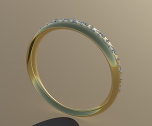 Gold Ring Ornaments