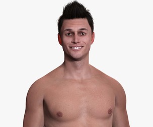 Realistic Male Base Mesh