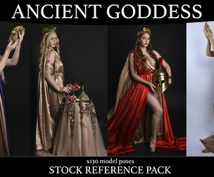 Ancient Greek Goddess - Stock Model Reference Pack