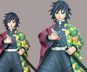 Giyu Tomioka - Demon Slayer: Kimetsu no Yaiba