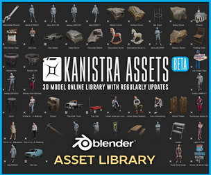 Kanistra Assets Blender Add-on