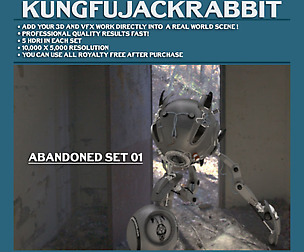 Kungfujackrabbit HDRI Abandoned Set01