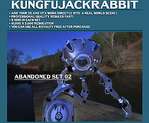 Kungfujackrabbit HDRI Abandoned Set 02