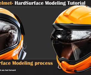 Hardsurface Tutorial Collection- Scifi Helmet