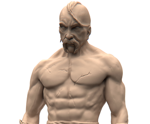 Ukrainian Cossack for a CNC machine