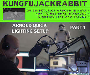 "Arnold Quick Lighting Setup" Part 1