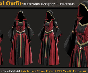 Medieval Outfit_Models+Materials