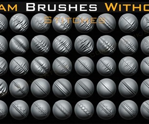 50 Seam Brushes Without Stitches (4k)+Alpha -V 08