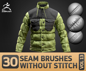 30 Seam Brushes Without Stitch