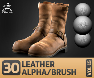 30 Seamless Leather Alpha/Brush
