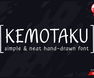 Kemotaku Font