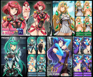 Xenoblade Chronicles 2 (4 PACKS) part 1