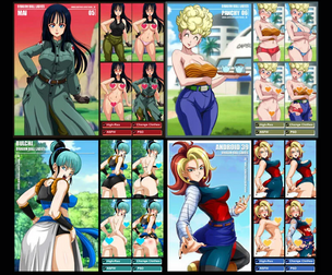 Dragon Ball Ladies (4 PACKS) 02