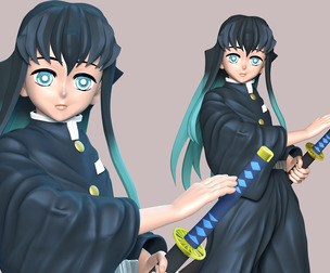 Muichiro Tokito - Demon Slayer: Kimetsu no Yaiba