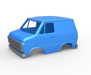 Shell of Fun short Vintage Van 1:25