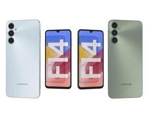 Samsung Galaxy F14 4G Green And Silver