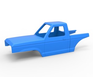 Shell of Mud dragster 4wd Version 1 Scale 1:25