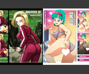 Android 18 + Bulma (DB) PACKS