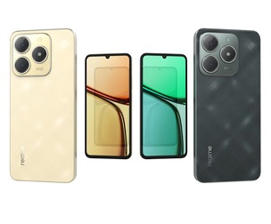 Realme C61 Malaysia Dark Green And Sparkle Gold