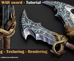 GOD OF WAR sword - Tutorial