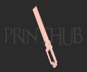 Zone Zero Nekomiya Mana Blades 3d print model