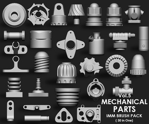 Mechanical Parts IMM Brush Pack 30inOneVol5