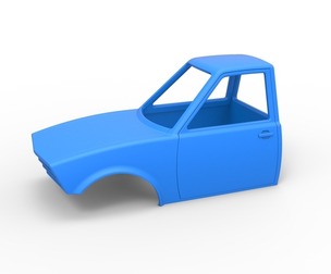 Shell of Dirt Dragster Scale 1:25