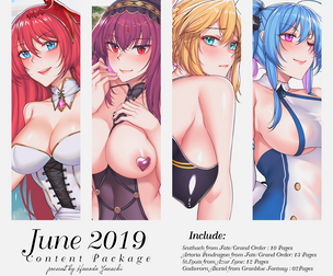 June 2019's Contents Package with PSD files