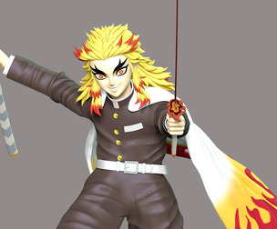 Kyojuro Rengoku - Kimetsu no Yaiba