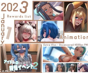 2023-01 Patreon rewards pack