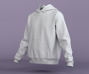 Men's Hoodie 3D Model
