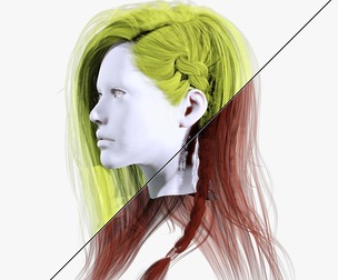 Female Braided Hair Viking Style