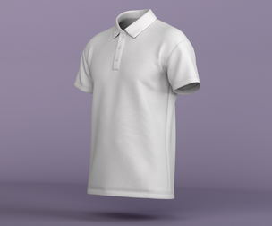 Men's Polo Shirt 3D Model